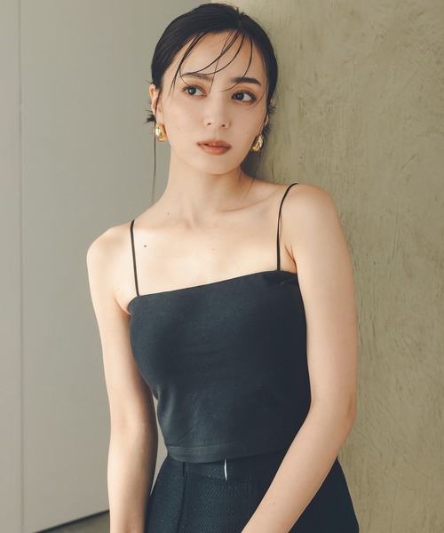 セール】カップインキャミソールベアトップ（キャミソール）｜anuans