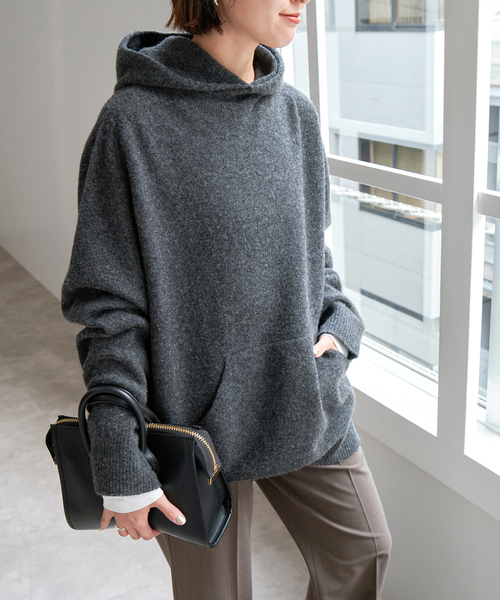 Spick & Span（スピックアンドスパン）の「フーディー ニットプル