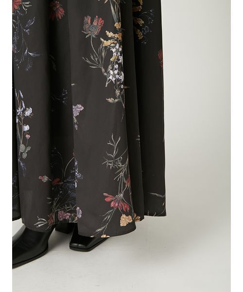 セール】【00サイズ】ボタニカルプリントキャミソールワンピース