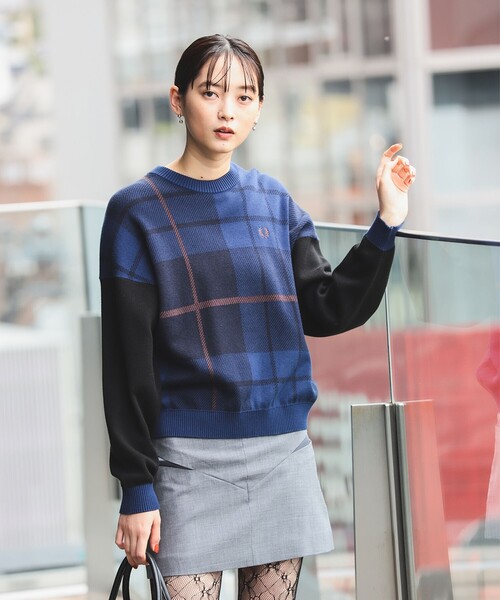 Ray BEAMS（レイビームス）の「FRED PERRY / 別注 Tartan Jumper