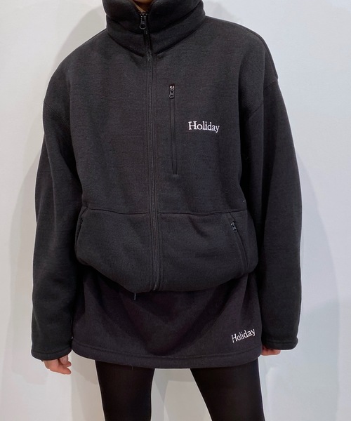 HOLIDAY（ホリデイ）の「THERMAL PRO FLEECE TUCK MINI SKIRT サーマル