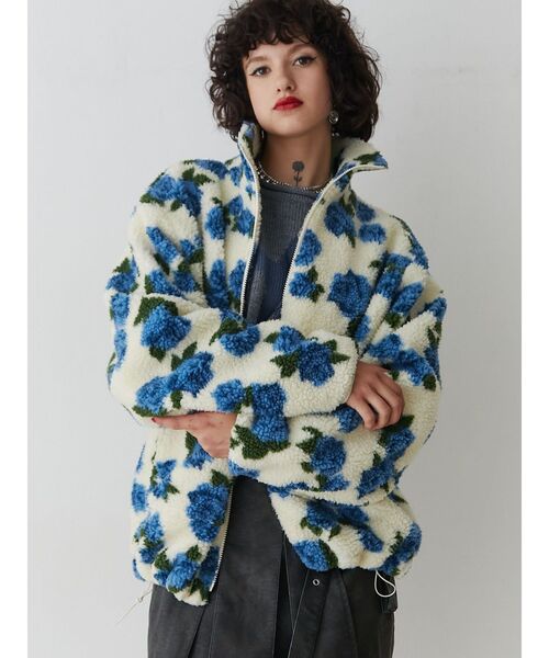 jouetie（ジュエティ）の「パターンボアジャケット（ブルゾン）」 - WEAR