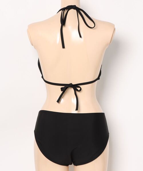 しまなす】shéller シェリエ 水着 ブラック しまなす】shéller