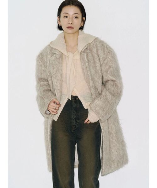 VEQUM】SHAGGY COAT（その他アウター）｜VEQUM（VEQUM）のファッション