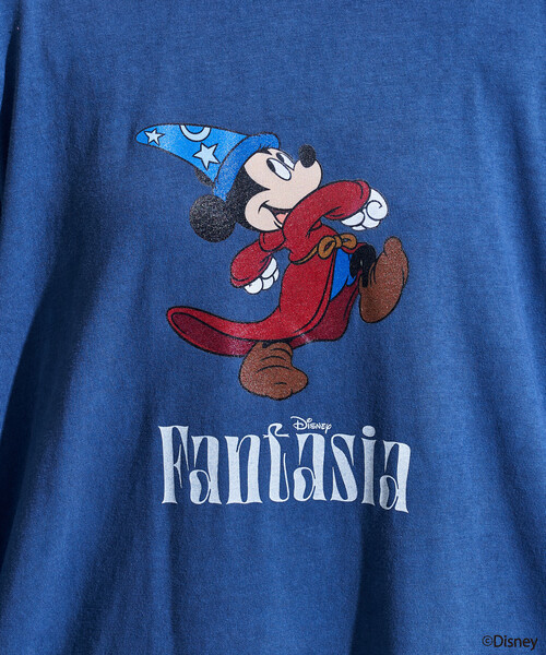 セール】【DISNEY FANTASIA】 ビッグ フロント プリントロンT/ミッキー