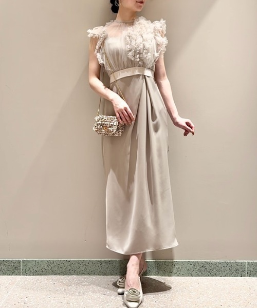 SNIDEL（スナイデル）の「ボレロセットドレス（ワンピース）」 - WEAR