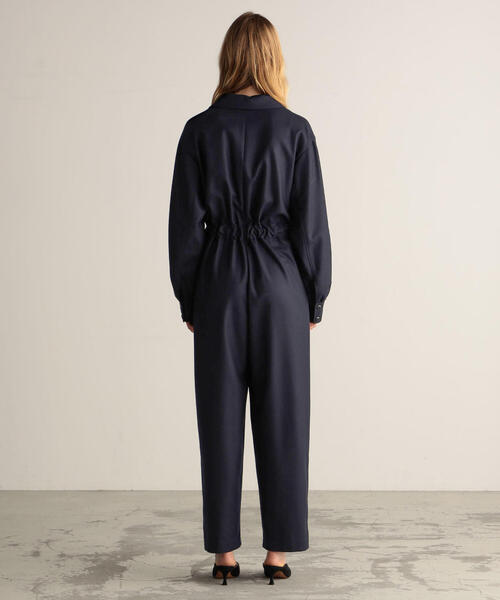 BACCA（バッカ）の「ウールサキソニー ジャンプスーツ（パンツドレス