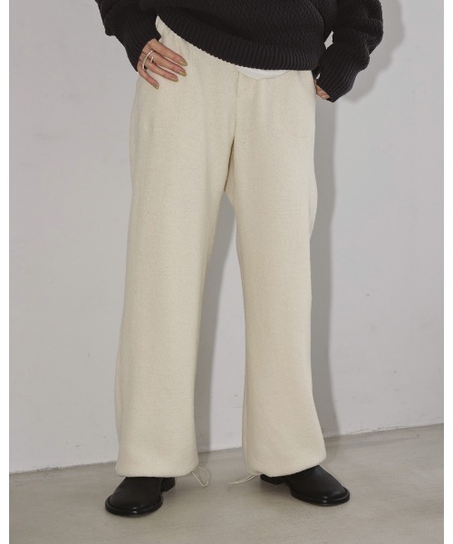 TODAYFUL（トゥデイフル）の「ドロストリングウールパンツ（その他