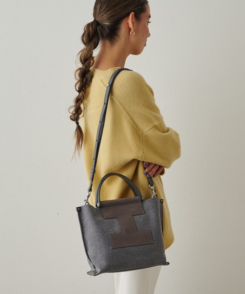 ソルベット S CANVAS/SUEDE（トートバッグ）｜IACUCCI（イアクッチ）の