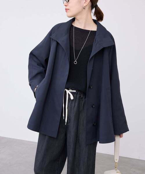 WEB限定/追加3》撥水テントラインコート（その他アウター）｜SLOBE