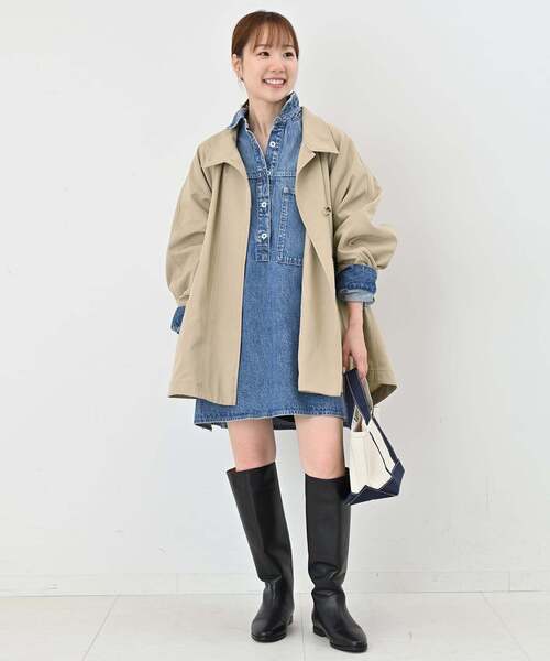 WEB限定/追加3》撥水テントラインコート（その他アウター）｜SLOBE