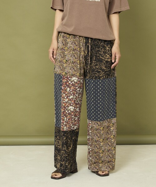 セール】Freada/フリーダ パッチワーク イージーパンツ（その他パンツ