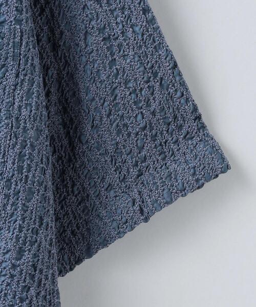 6（ロク）の「＜6(ROKU)＞キュプラポリエステル エンブロイダリー