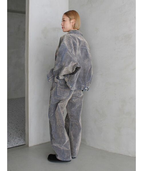 セール】フロッキー起毛デニムジャケット（デニムジャケット）｜Ungrid