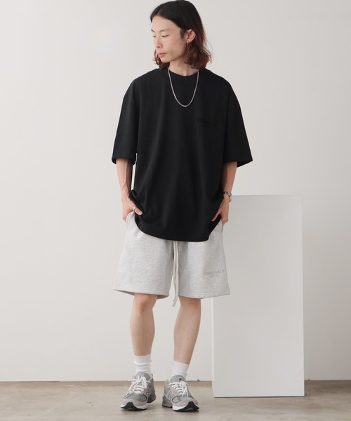 FOG ESSENTIALS/エッセンシャルズ RUBBER TAG SWEAT SHORTS スウェット