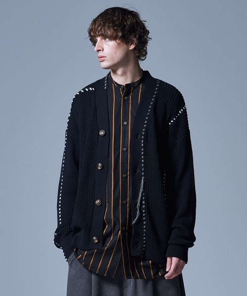 Grunge Thermal Cardigan / グランジサーマルカーディガン