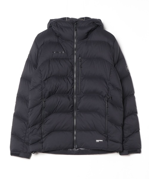 エクセロン イン フーデッド ダウンジャケット アジアンフィット