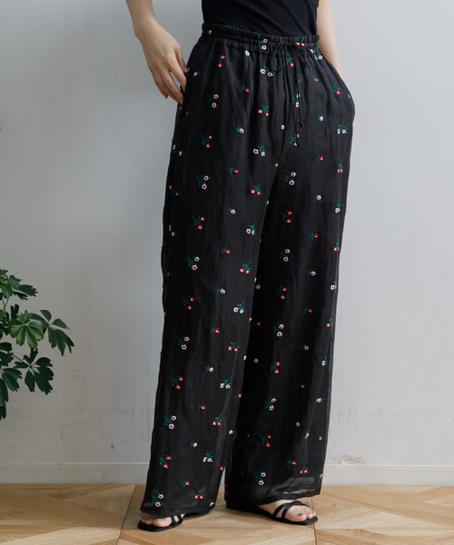 TICCA（ティッカ）の「TICCA フラワーエンブロイダリーパンツ（その他