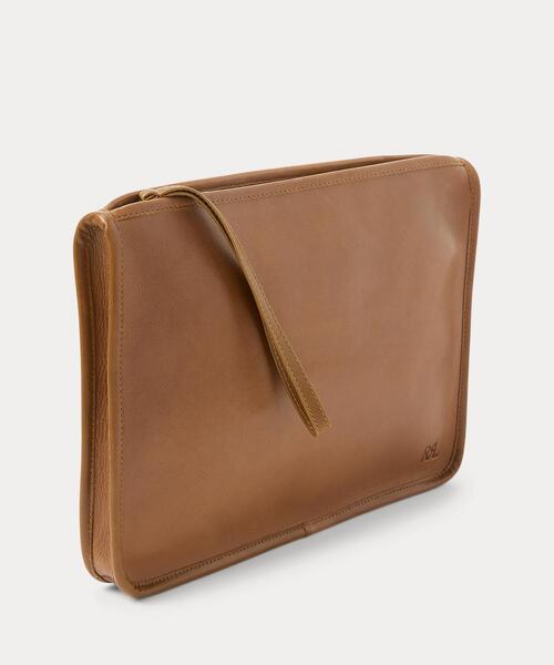 RRL（ダブル アール エル）の「（限定コレクション）レザー ポーチ