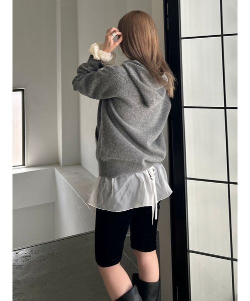 セール】LACOSTE/ニットフーディー（ニット/セーター）｜SNIDEL