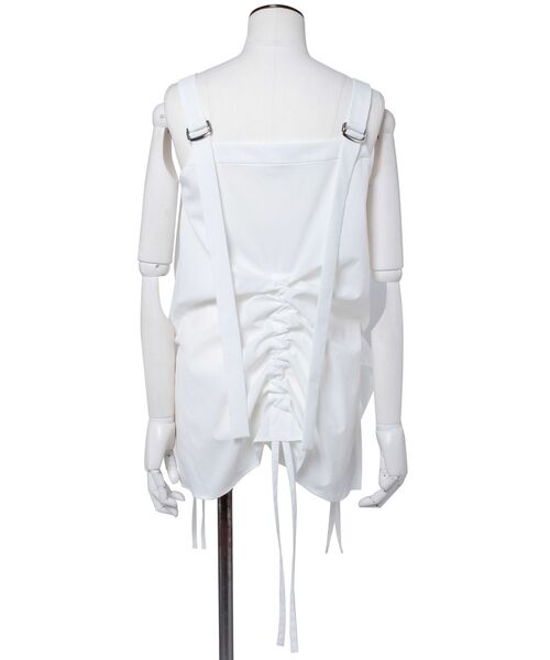 UN3D.（アンスリード）の「ヘムギャザーシャツキャミソール