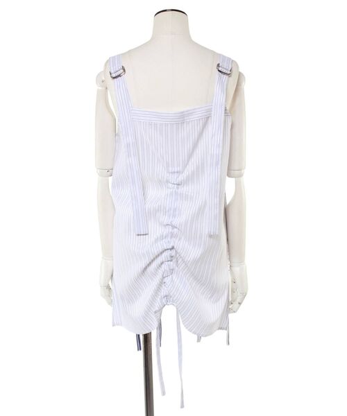 UN3D.（アンスリード）の「ヘムギャザーシャツキャミソール