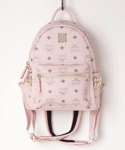 MCM パウダーピンク リュック sサイズ リュック パウダーピンク