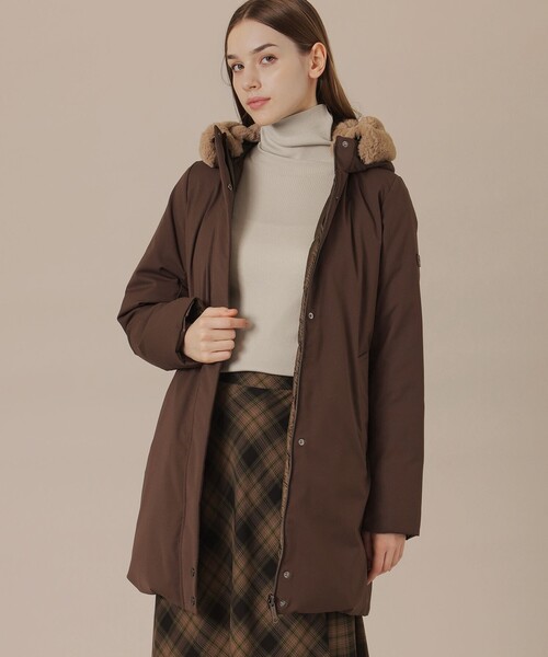 Precious12月号】【PONTELAND/ポントランド】リバーシブルダウンコート