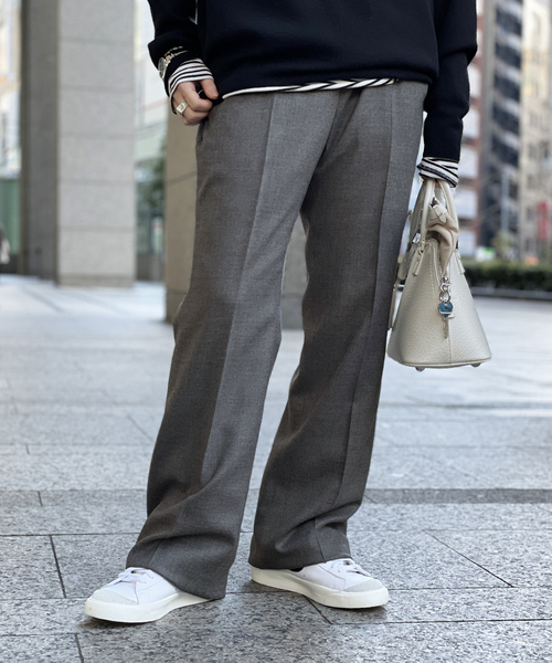 セール】サキソニーウールパンツ（その他パンツ）｜AP STUDIO