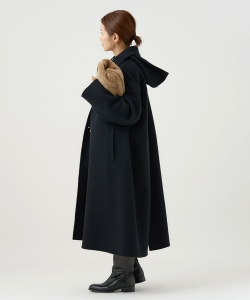 IENA（イエナ）の「ダブルフェイスフードコート（その他アウター