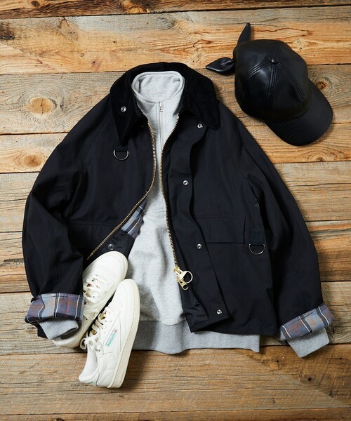 mugi+gi様フリークスストアSPEY OS SLEEVE スペイ別注2024 Barbour