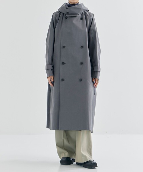 VACHEMENT/ヴァシュモン】リサイクルシェルタフタ(ロング)トレンチ