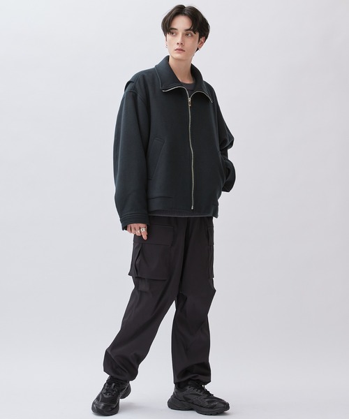 Lui's（ルイス）の「ハイクオリティ ビーバーメルトンZIPブルゾン