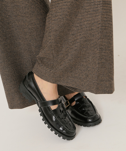 IENA（イエナ）の「【ARTESANOS/アルテサノス】 ストラップローファー