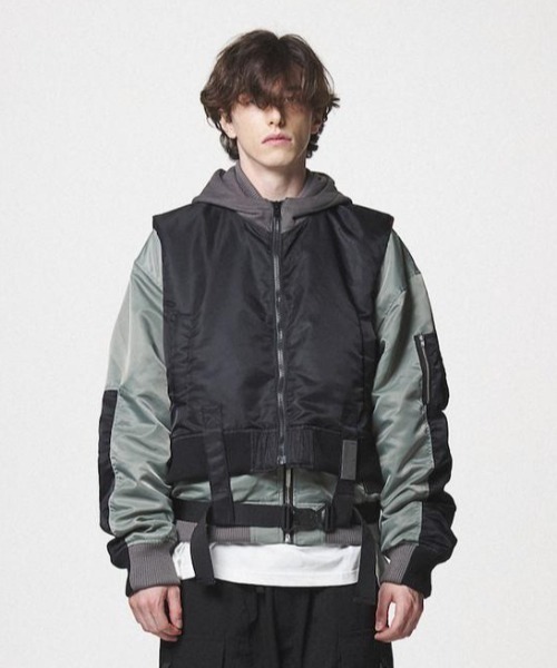 LIBERE（リベーレ）の「LIBERE リベーレ /COMBINATION MA-1 JACKET