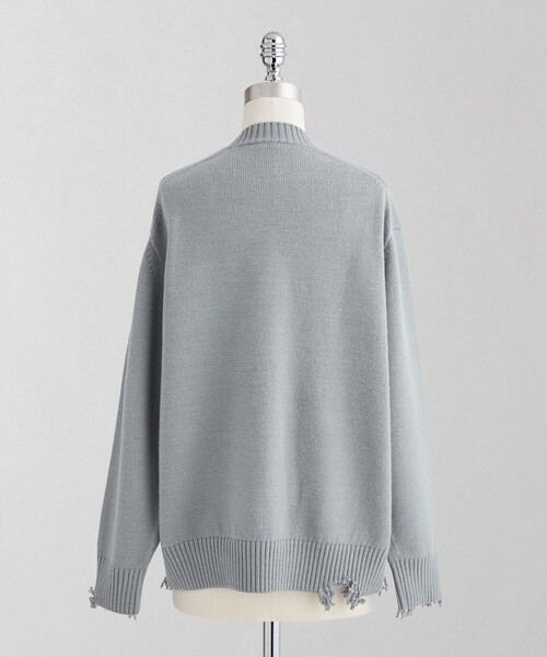 LOEFF（ロエフ）の「＜LOEFF＞ダメージ ニット プルオーバー UNISEX