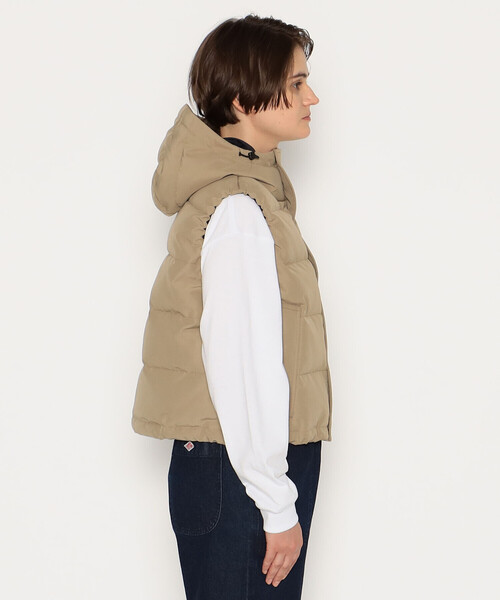 DANTON（ダントン）の「WOMEN'S HOODED DOWN VEST（ダウンベスト