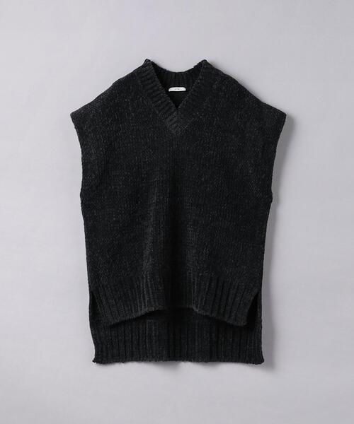 ATON（エイトン）の「＜ATON＞モール ニットベスト（ベスト）」 - WEAR