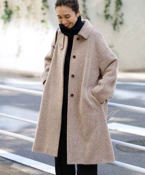 FRAMeWORK（フレームワーク）の「ウールモヘヤシャギーバルカラー