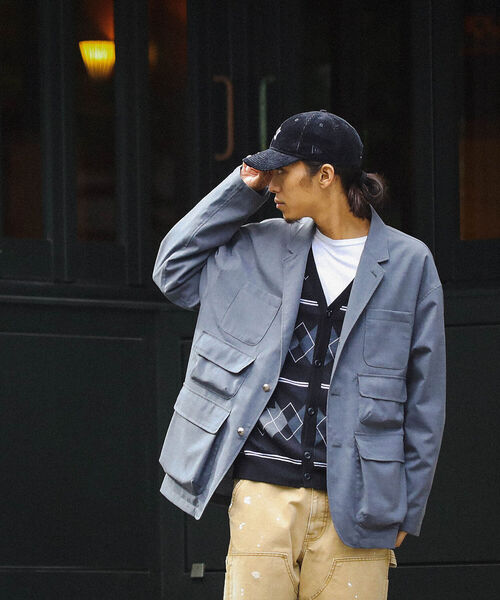 BEAMS（ビームス）の「BEAMS / 3ステップ ポケット ブレザージャケット
