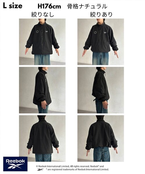 Reebok】リバーシブルブルゾン（ブルゾン）｜Reebok（リーボック）の