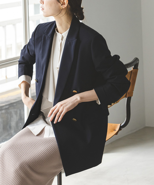 Noble（ノーブル）の「《追加》ウールミルドピークドラペルジャケット