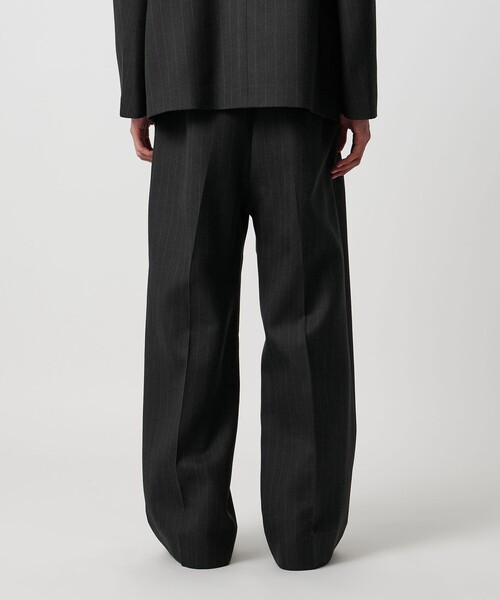 H＞クリア ダブルクロス ワイドスラックス（スラックス）｜H