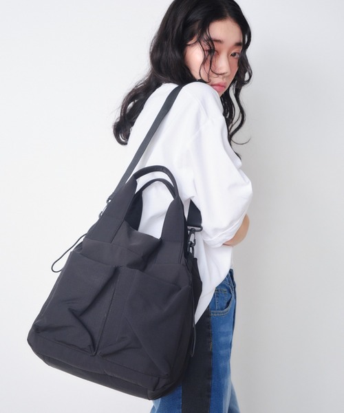 巾着型マルチWAYバッグ（トートバッグ）｜Shelly island（シェリー