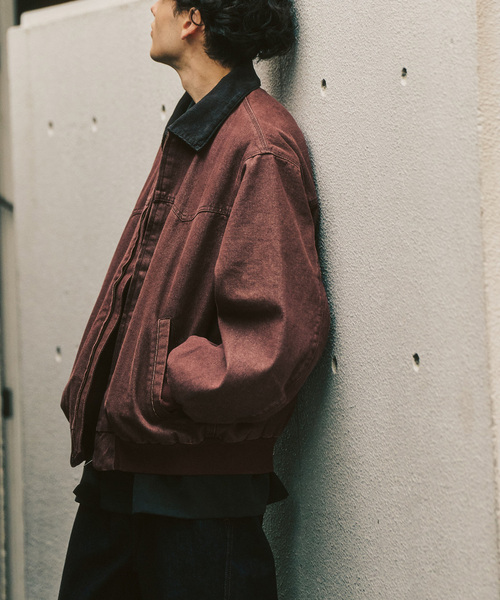 デニム ジップヨークジャケット（その他アウター）｜417 EDIFICE