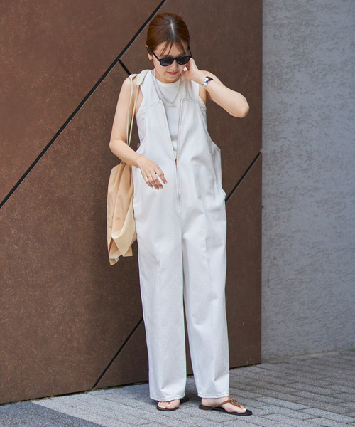 plage（プラージュ）の「【CURRENTAGE/カレンテージ】 別注 サロペット