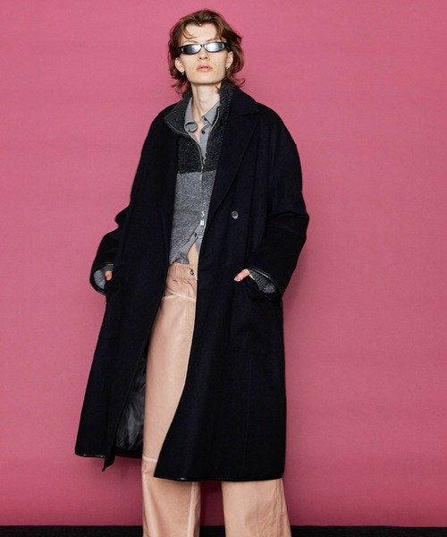 セール】Cashmere Beaver Chester Coat/カシミアビーバーチェスター