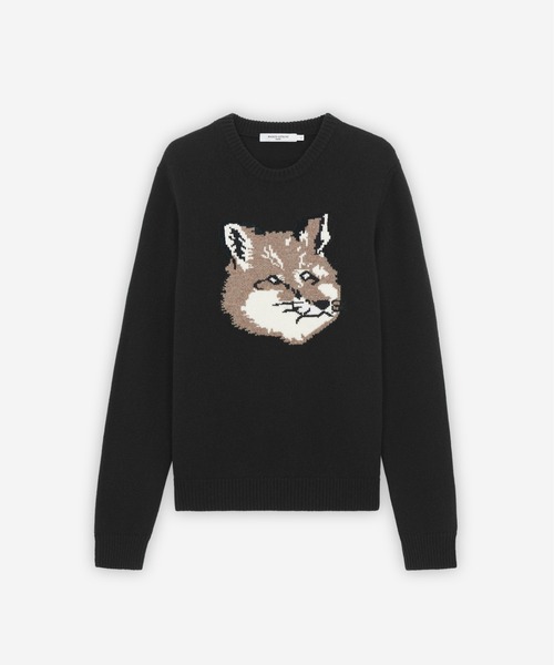 Maison Kitsune（メゾンキツネ）の「BIG FOX HEAD PULLOVER（ニット