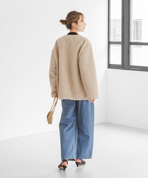 Noble（ノーブル）の「《追加》MTRカラーレスジップショートコート