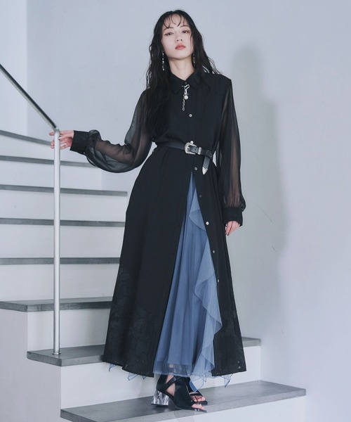 HARE（ハレ）の「イソザイキリカエシアーワンピース(HARE)（ワンピース